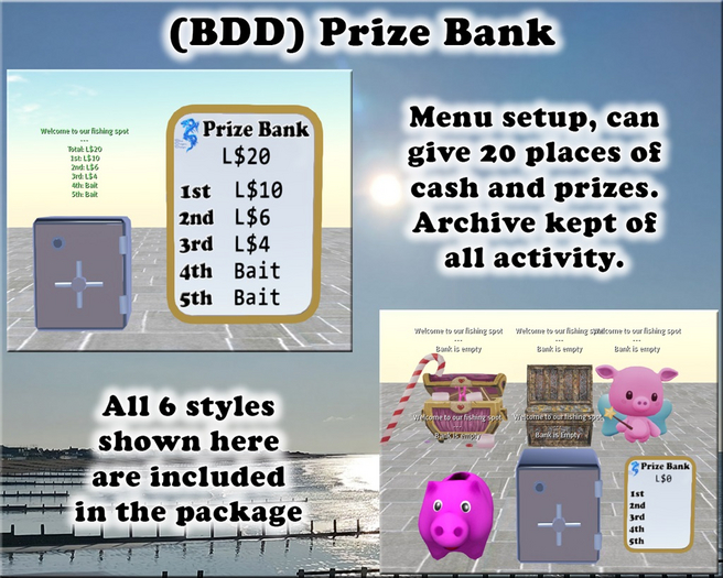 (BDD) Prize Bank for 7Seas Fishing