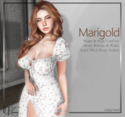 {Whipped Cream} Marigold Shape ~ Ebody & Waifu for Avalon