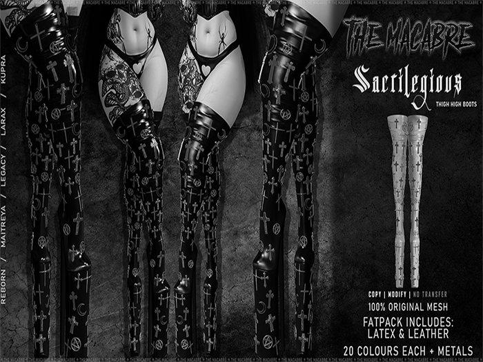 {The Macabre} Sacrilegious Boots DEMO