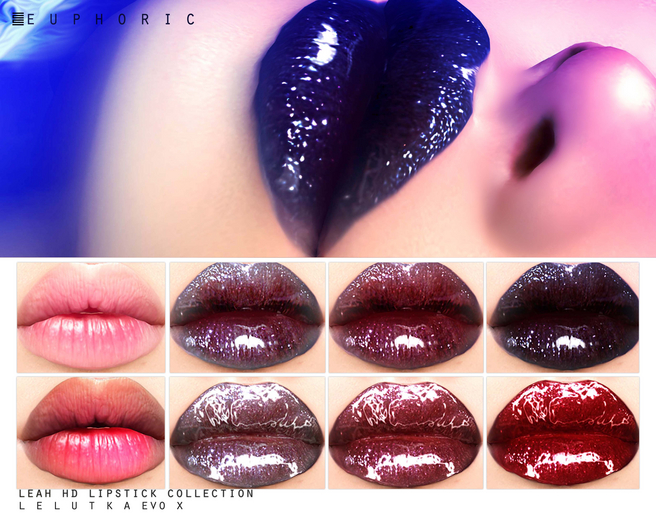 E U P H O R I C . Leah HD Lipstick .LeL EvoX