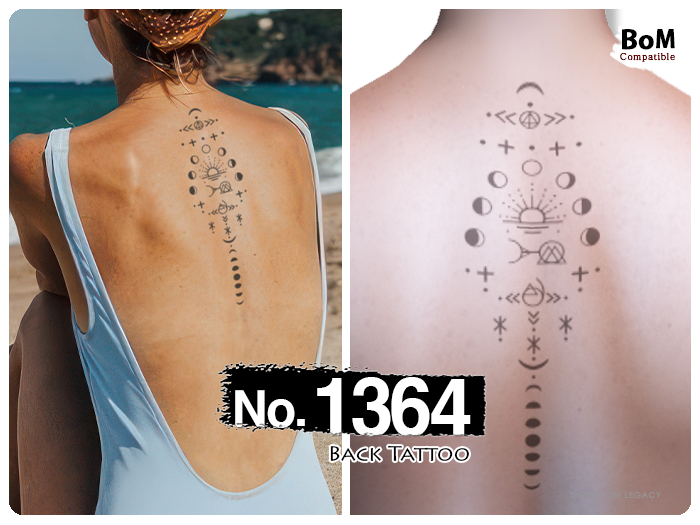 (Back Tattoo) No.1364