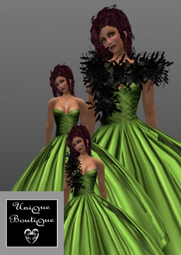 *UniQue* Doloris in Pea Green