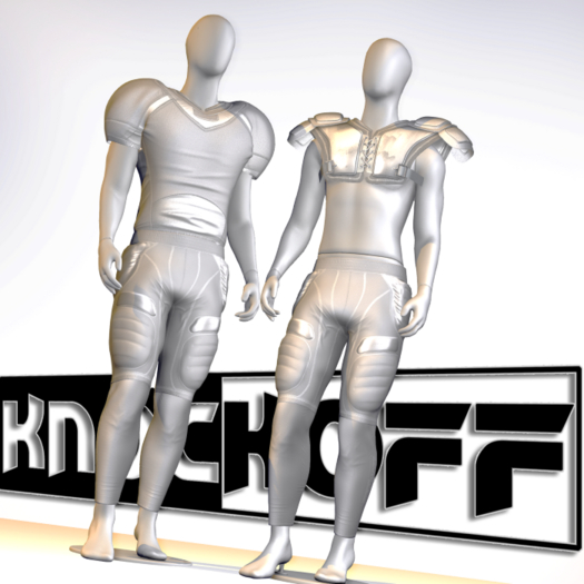 KNOCKOFF\\ Football Outfit Modifiable *Legacy* [White]