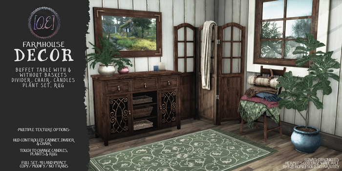 [QE Home] Farmhouse Decor Set