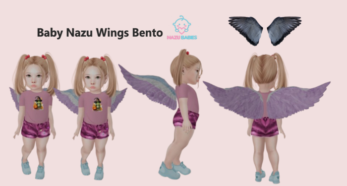 Baby  Nazu wings Bento