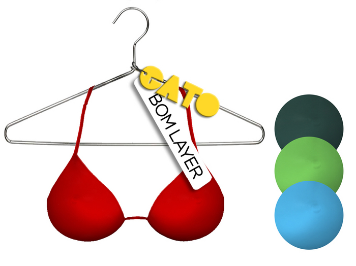 GATO - Plain Bikinis Pack2 BOM