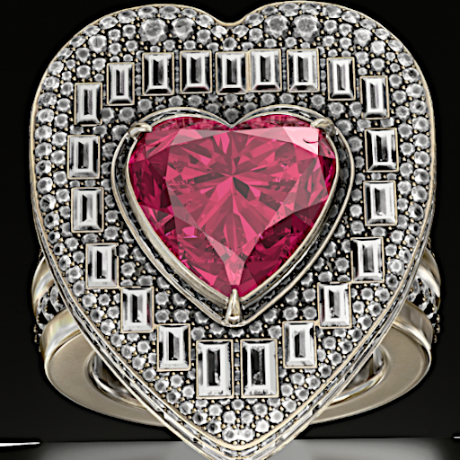 BWOKE "2025 Heart Ring "