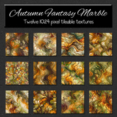 *Wallflowers* Autumn Fantasy Marble