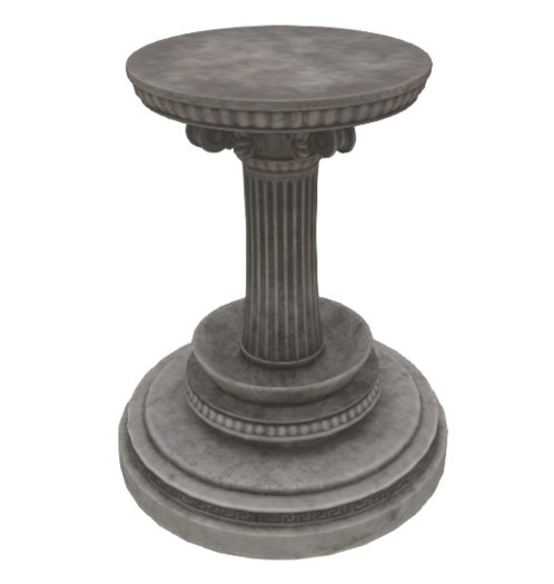 .:shamhat:. mid 19th century pedestal stand