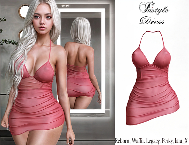 InStyle- Dress Jesse Terracota/Reborn,Waifu.Legacy,Perky,laraX