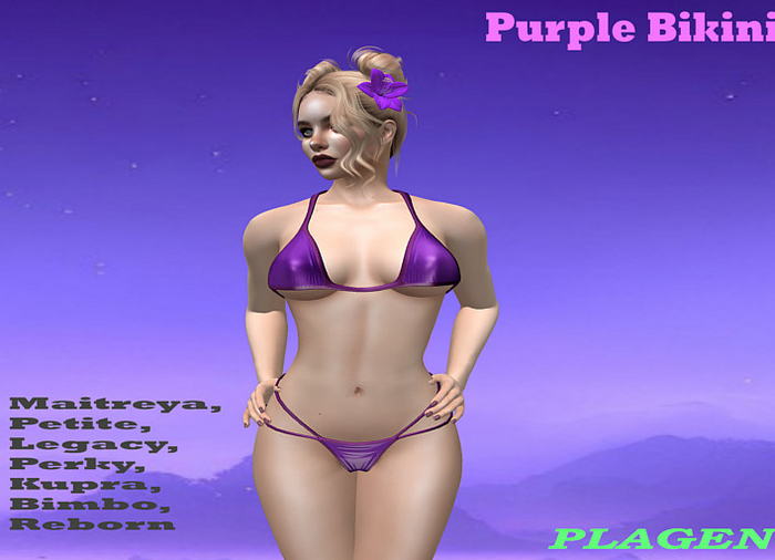 Purple Bikini   - PLAGEN  (ADD)