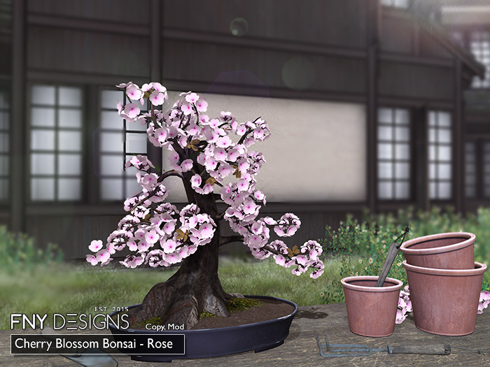 .FNY. Designs - Sakura Bonsai Tree - Rose (add)