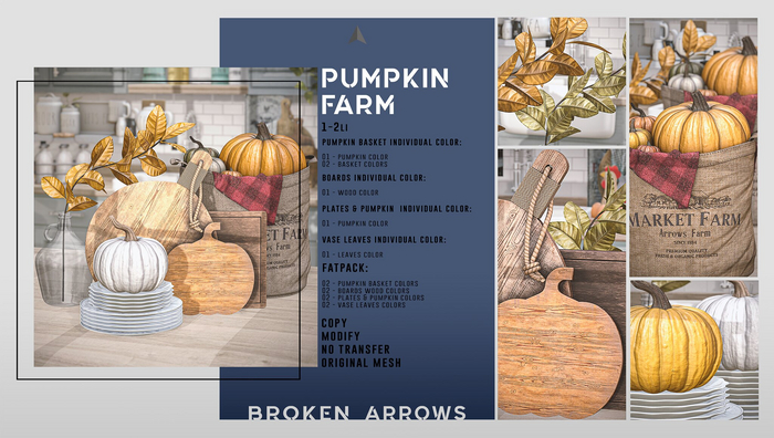 BROKEN ARROWS - Pumpkin Farm - FATPACK