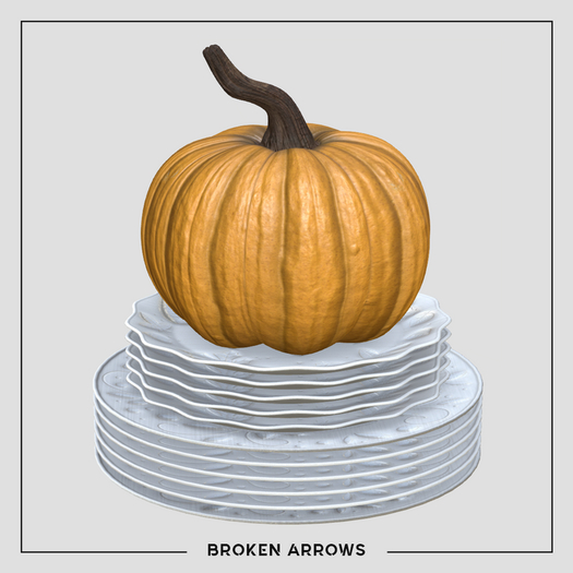 BROKEN ARROWS - Pumpkin Farm - Pile Plates & Pumpkin 
