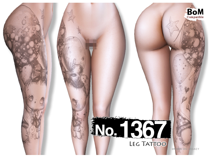 (Leg Tattoo) No.1367
