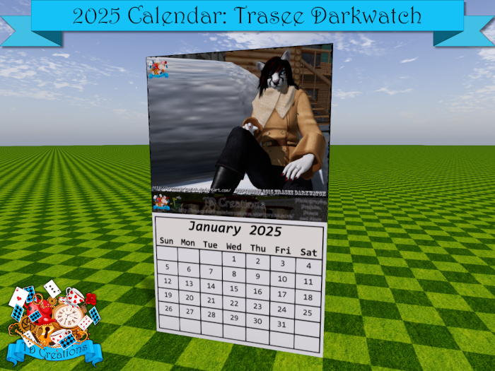 TD Creations - 2025 Calendar Trasee