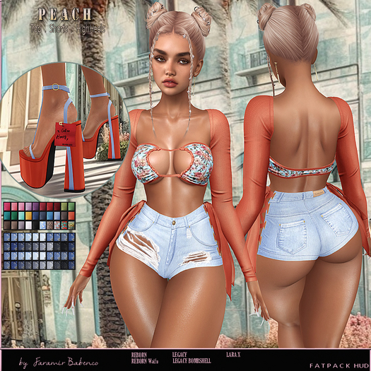 .:-->> YELIZ <<--:.  *PEACH* - HUD -