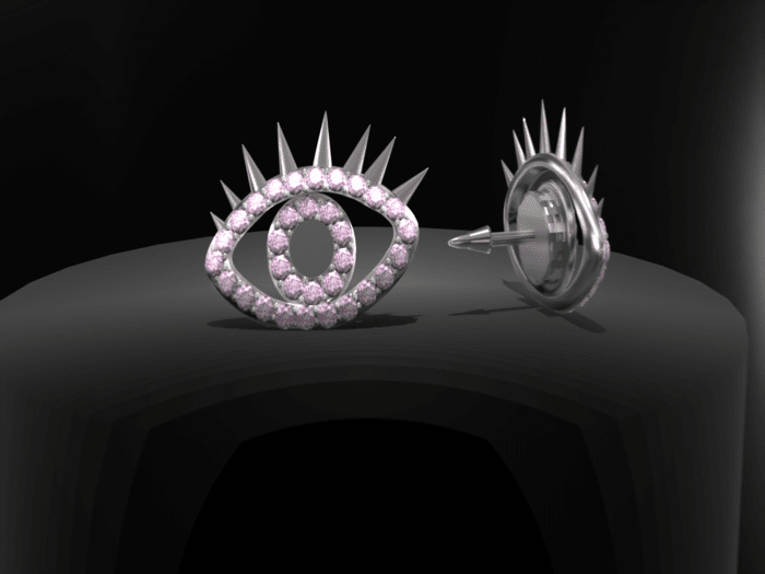 I SEE YOU earrings Unpacker