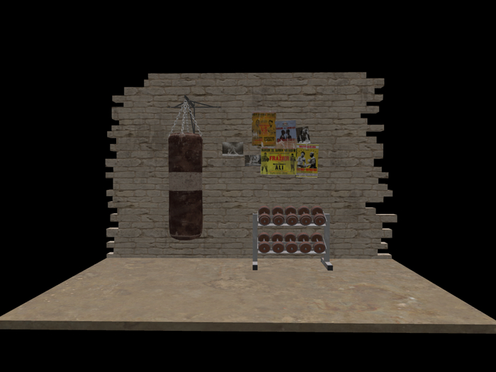 Boxing Bag (Back Drop)