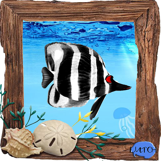 (7S) Uncommon Fish: BW Banded Fish