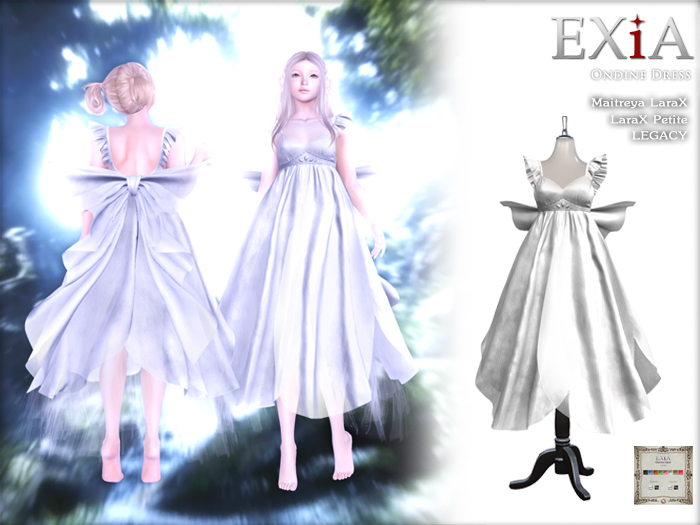 * EXiA * Ondine Dress Snow