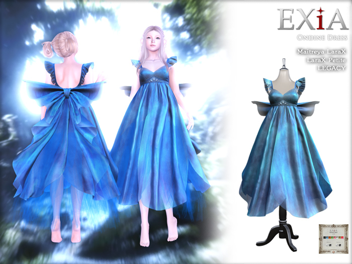 * EXiA * Ondine Dress Blue