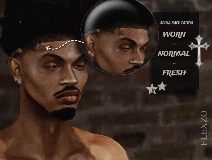 Flexzo Exclusive //  SPIDER TAT *EVOX*