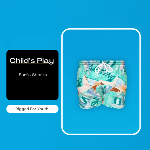 Child’s Play: Surf shorts
