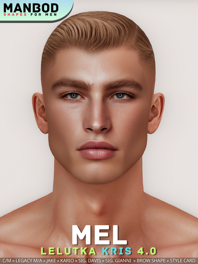 [MANBOD] Mel x LELUTKA Kris 4.0