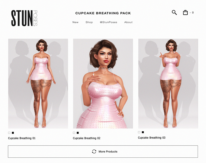 STUN - Anim Pack Collection Bento 'Cupcake' #69