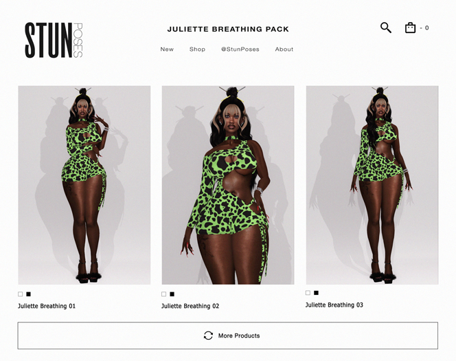 STUN - Anim Pack Collection Bento 'Juliette' #76