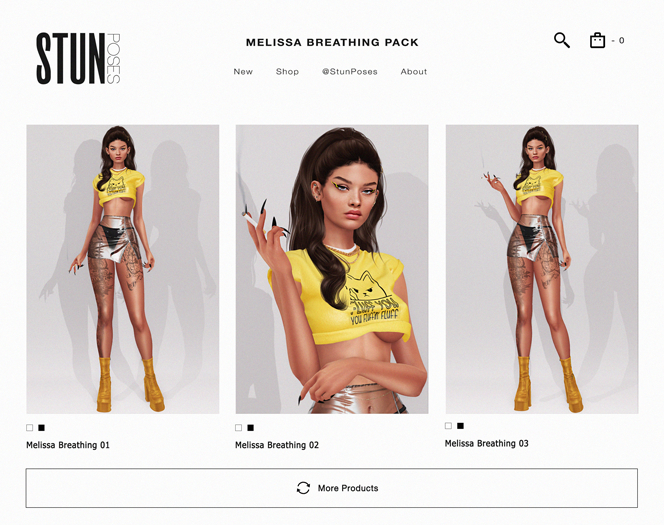 STUN - Anim Pack Collection Bento 'Melissa' #83