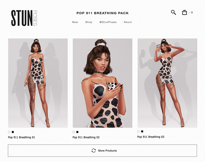 STUN - Anim Pack Collection Bento 'Pop 911' #84