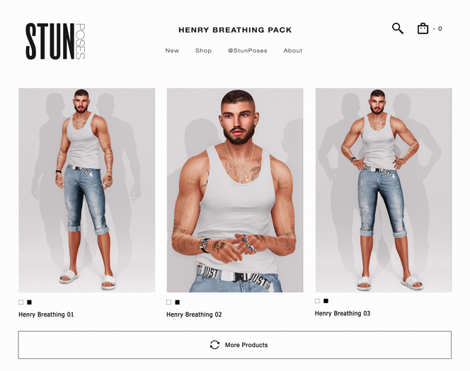 STUN - Anim Pack Collection Bento 'Henry' #105