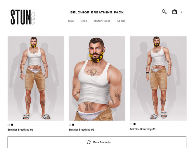 STUN - Anim Pack Collection Bento 'Belchior' #115