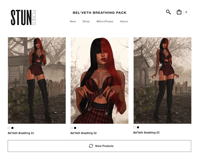 STUN - Anim Pack Collection Bento 'Bel'Veth' #118