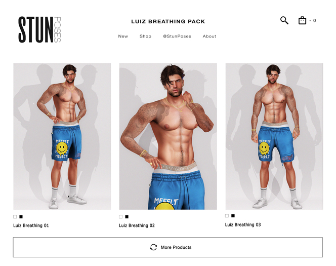 STUN - Anim Pack Collection Bento 'Luiz' #134