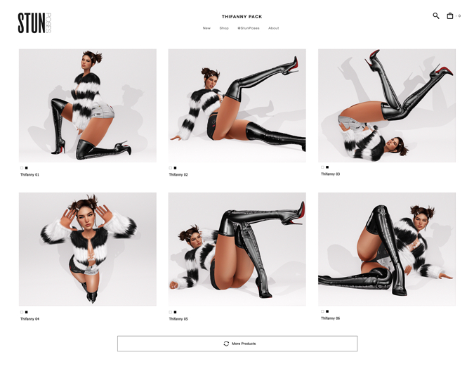 STUN - Pose Pack Collection Bento 'Thifanny' #228