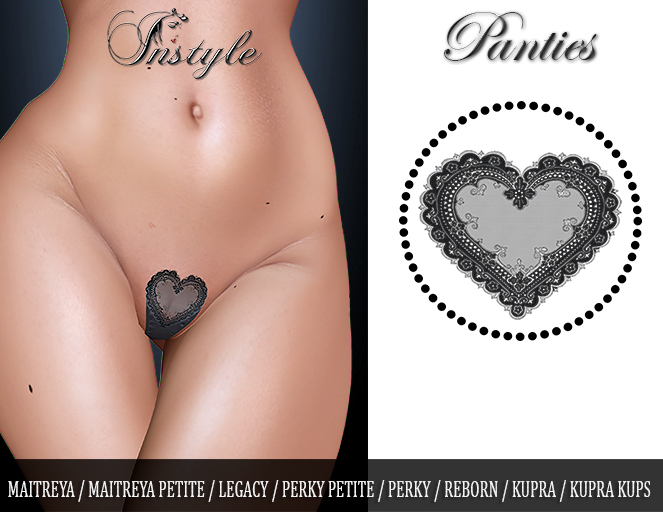 Sale !! InStyle Panties Amelia - Black