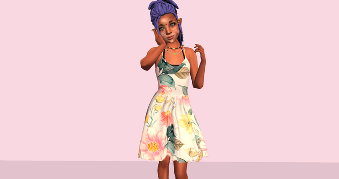 *SS* Floral Dress Rebirth