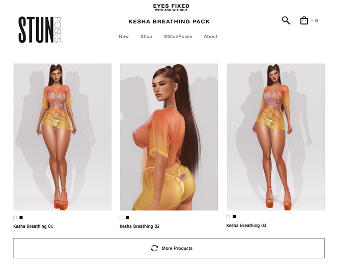 STUN - Anim Pack Collection Bento 'Kesha' #156