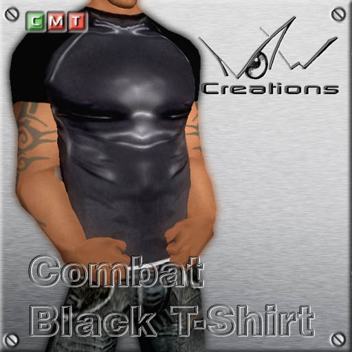 .:[MWC]:. Combat Black T-Shirt