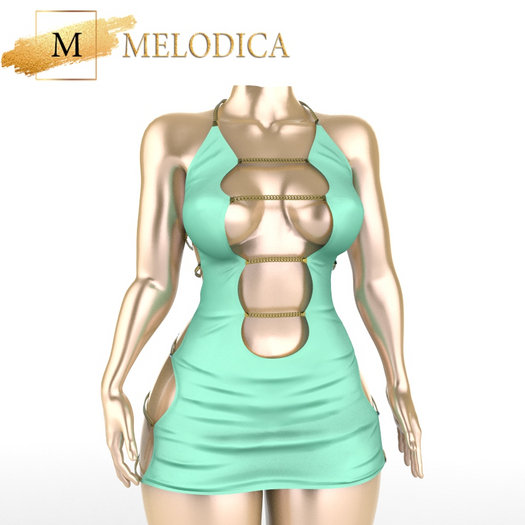 Mint Chained Dress Legacy