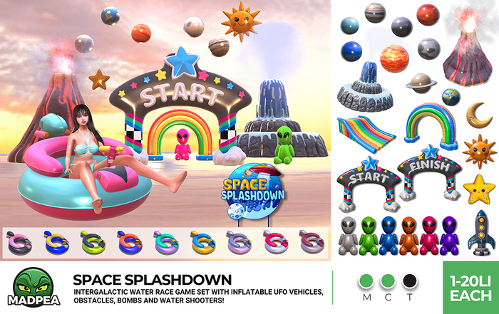 MadPea Space Splashdown