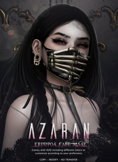 AZARAN - KRUUPOS FACE MASK.