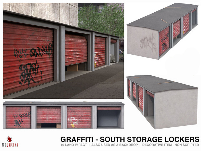 South Storage Lockers - Graffiti