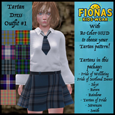 Rebirth Skirt Outfit - Tartan #1
