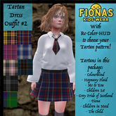 Rebirth Skirt Outfit - Tartan #2
