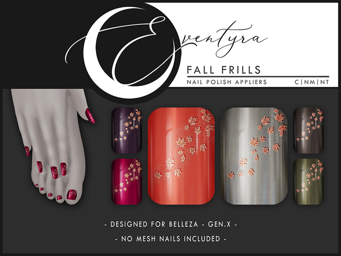 Eventyra - GenX Nail HUD - Fall Frills