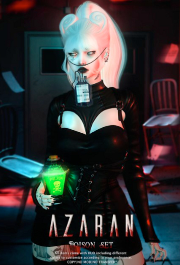 AZARAN - BLACK PLASMA BAG.